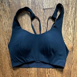 Sleek Black Sports Bra